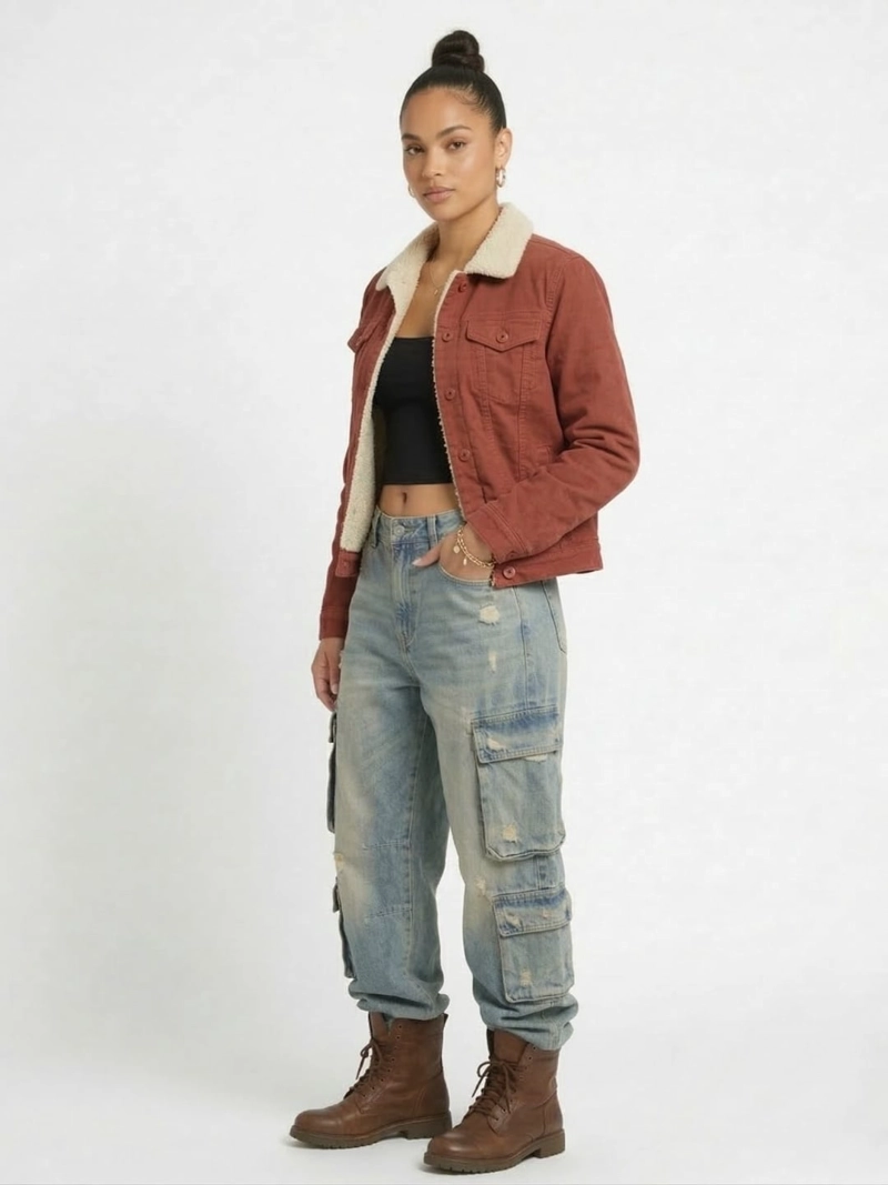 CHAQUETA DENIM CHIPORRO MUJER NORUEGANS - 2
