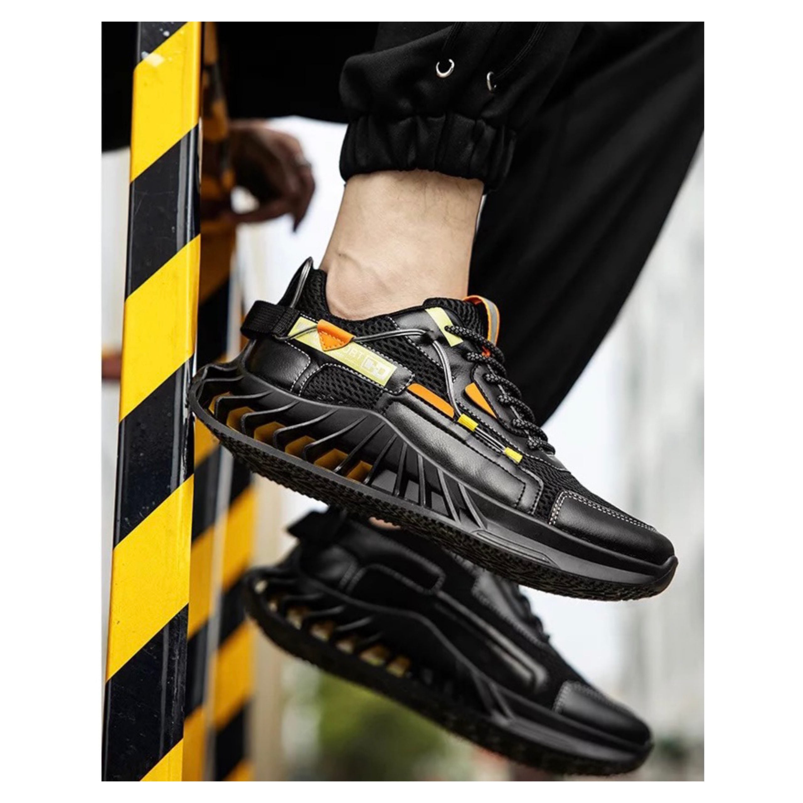 ZAPATILLAS HOMBRE BOSSY URBANAS NEGRO TRACKER MAN - 2