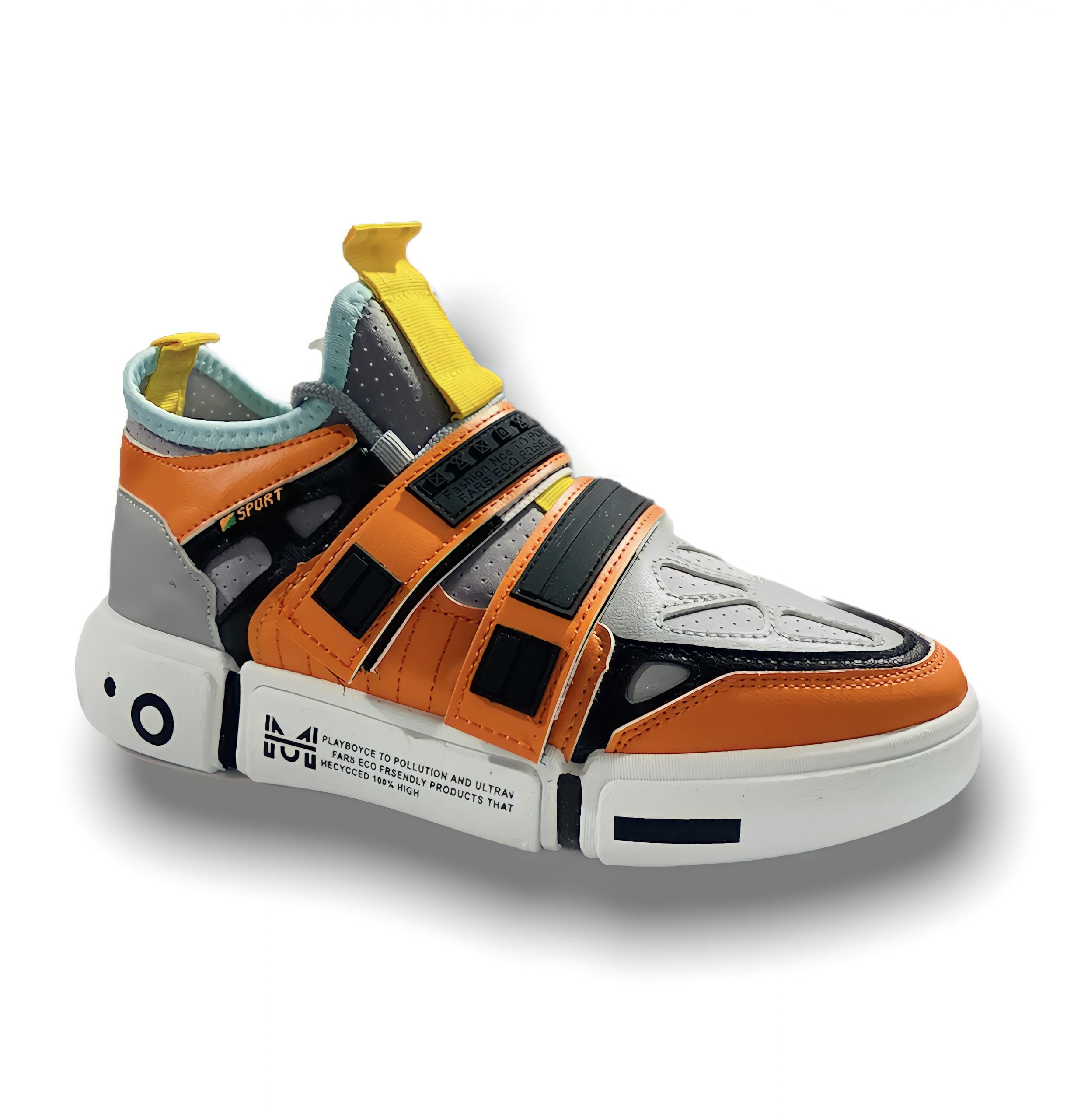 ZAPATILLAS HOMBRE BOSSY URBANAS NARANJO MONSTER - 1