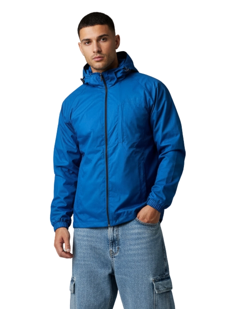 CORTAVIENTOS IMPERMEABLE HOMBRE FORRO - 1