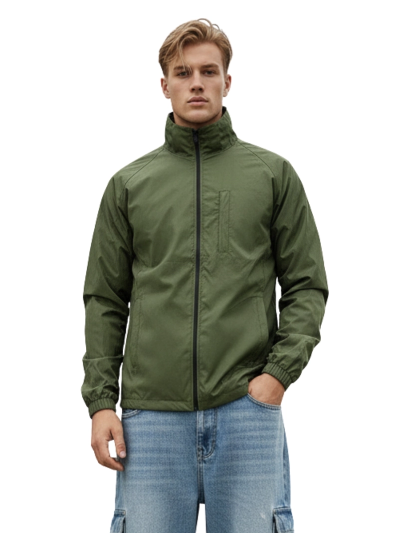 CORTAVIENTOS IMPERMEABLE HOMBRE FORRO - 1