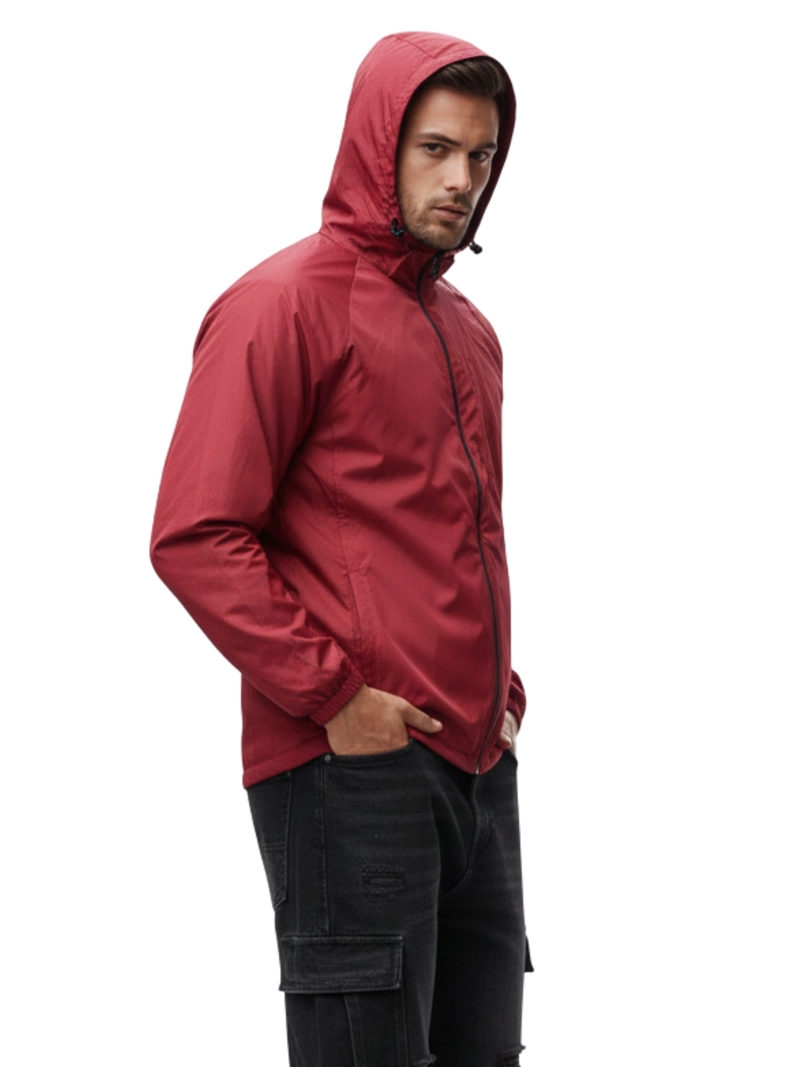 CORTAVIENTOS IMPERMEABLE HOMBRE FORRO - 1