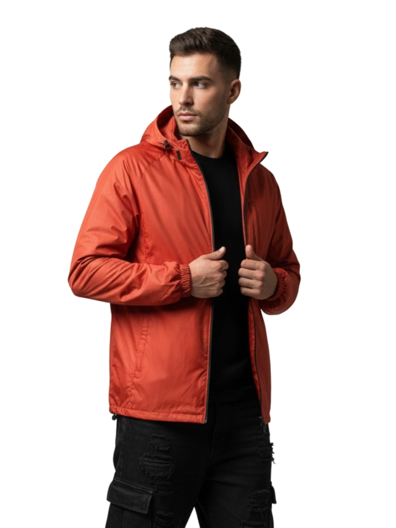 CORTAVIENTOS IMPERMEABLE HOMBRE FORRO - 3