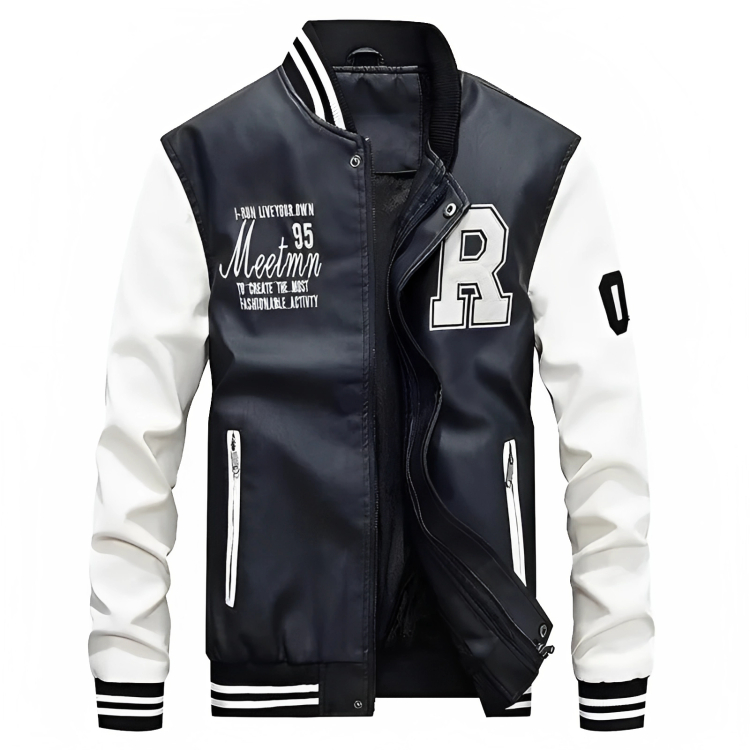 CHAQUETA ECOCUERO ITALY FOR MAN BLANCA - 1