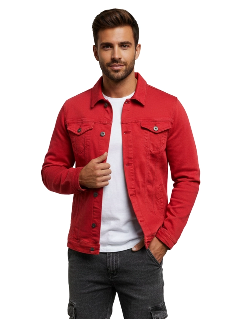 CHAQUETA DENIM HOMBRE COLORS - 1