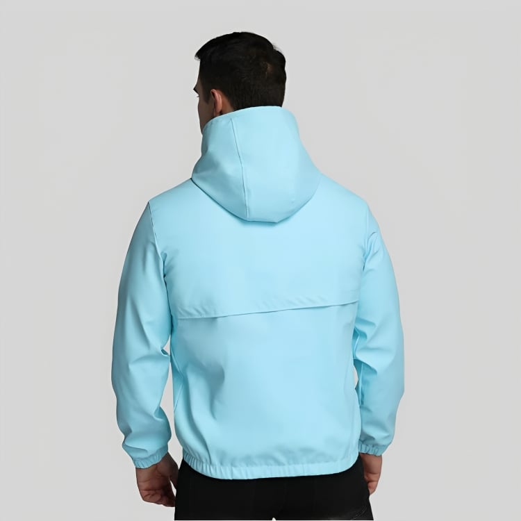 CHAQUETA CORTAVIENTOS ECOCUERO HOMBRE - 3