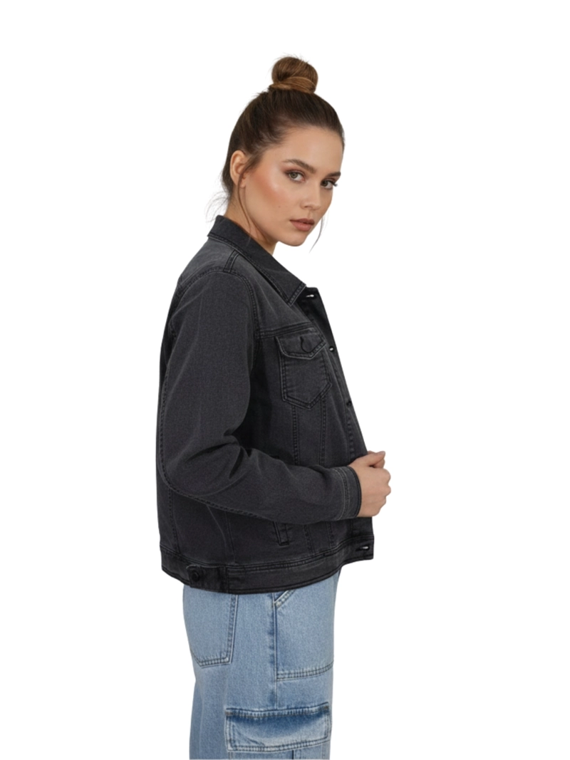 CHAQUETA DENIM MUJER COLORS - 2