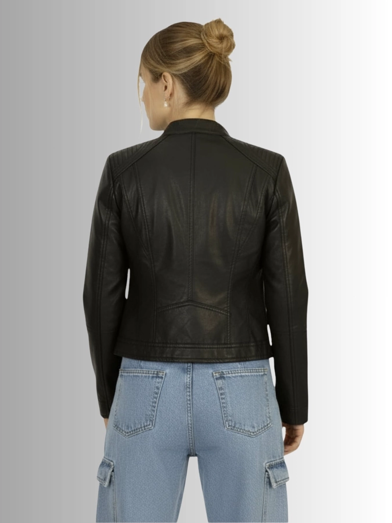 CHAQUETA ECOCUERO MUJER OLIMPUS - 2