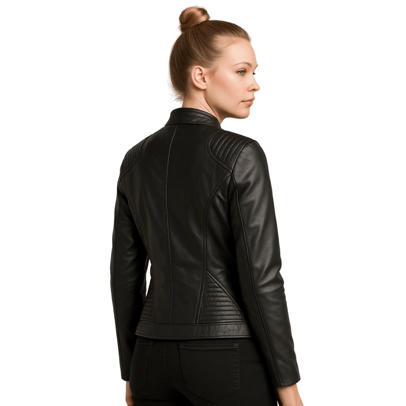 CHAQUETA ECOCUERO MUJER OLIMPUS - 3