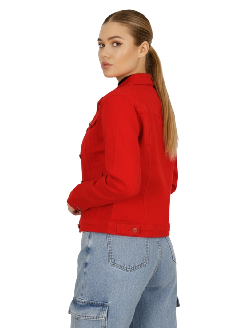 CHAQUETA DENIM MUJER COLORS - 3