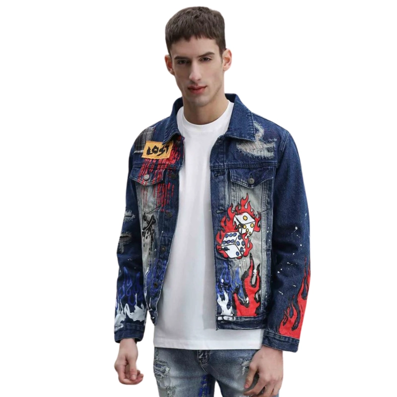 CHAQUETA DENIM POLONIA HOMBRE - 1