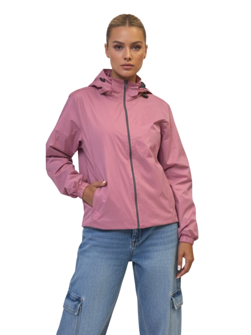 CORTAVIENTOS IMPERMEABLE MUJER FORRO - 1