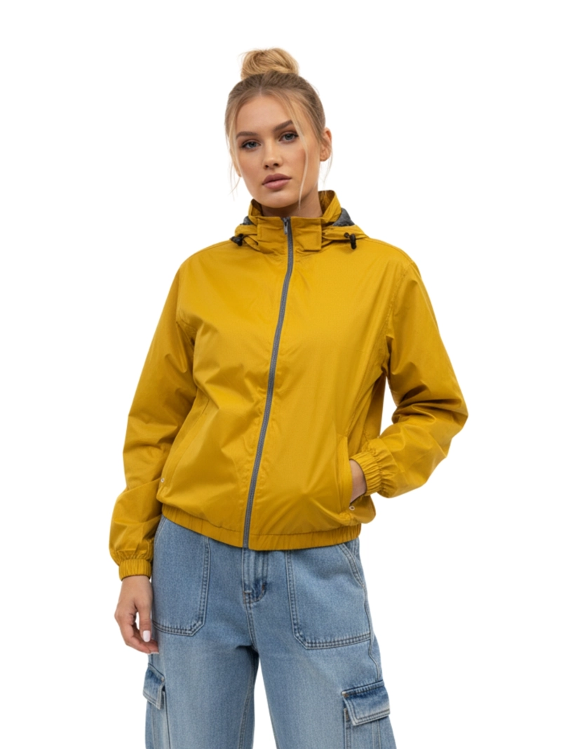 CORTAVIENTOS IMPERMEABLE MUJER FORRO - 2