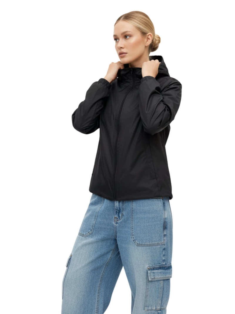 CORTAVIENTOS IMPERMEABLE MUJER FORRO - 2