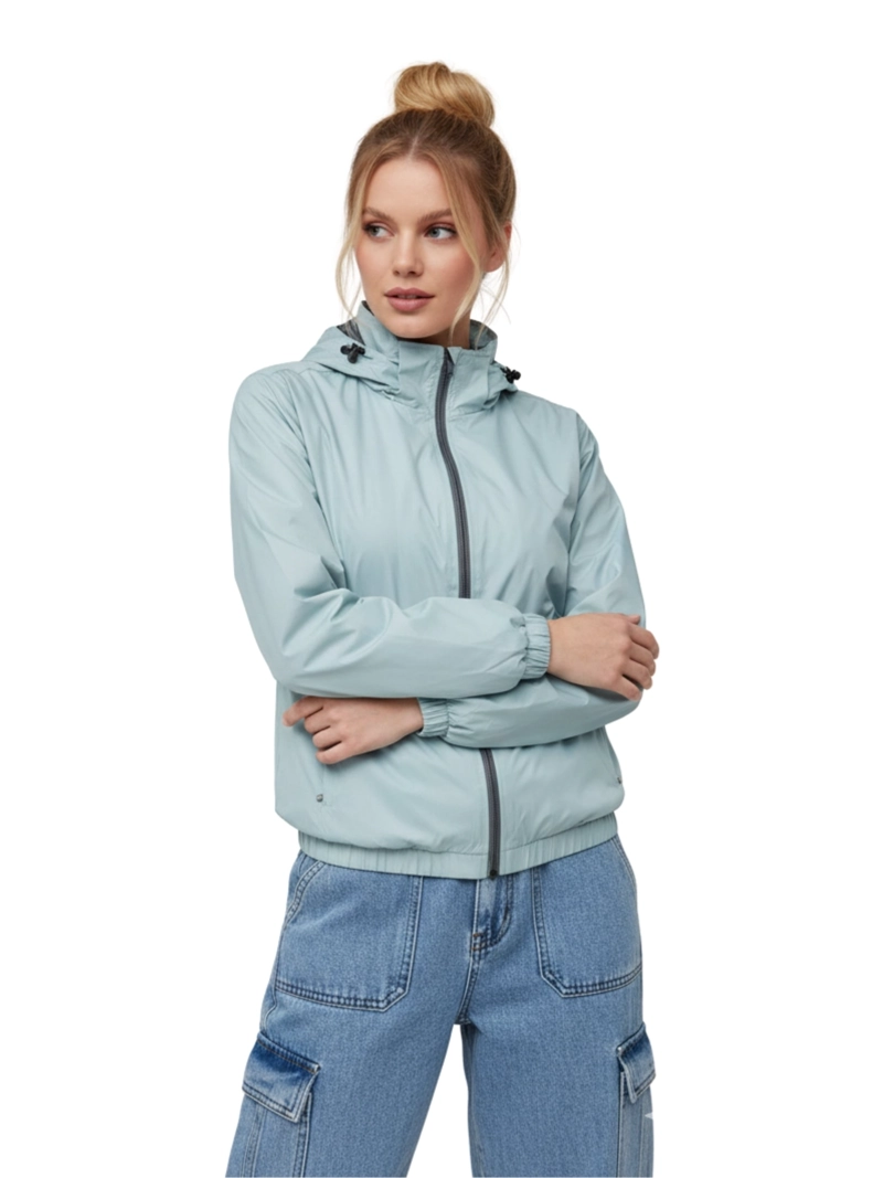 CORTAVIENTOS IMPERMEABLE MUJER FORRO - 2