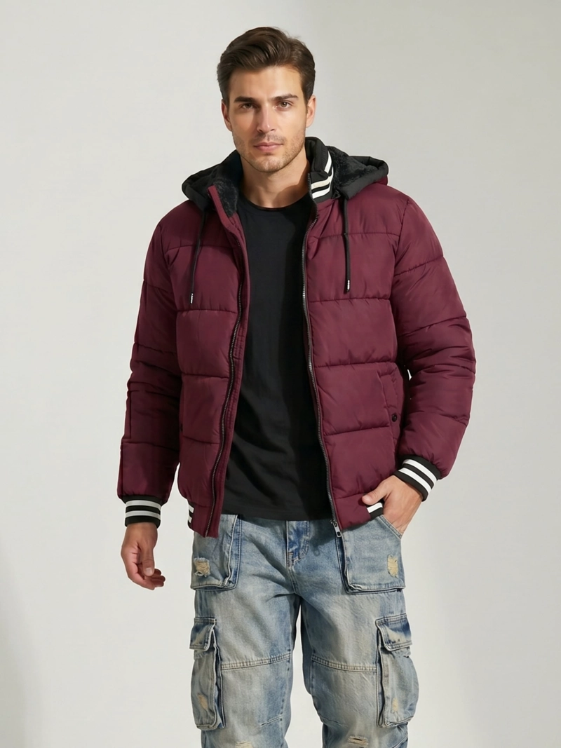 CHAQUETA PARKA FORRO POLAR  HOMBRE BOHEMIA - 1