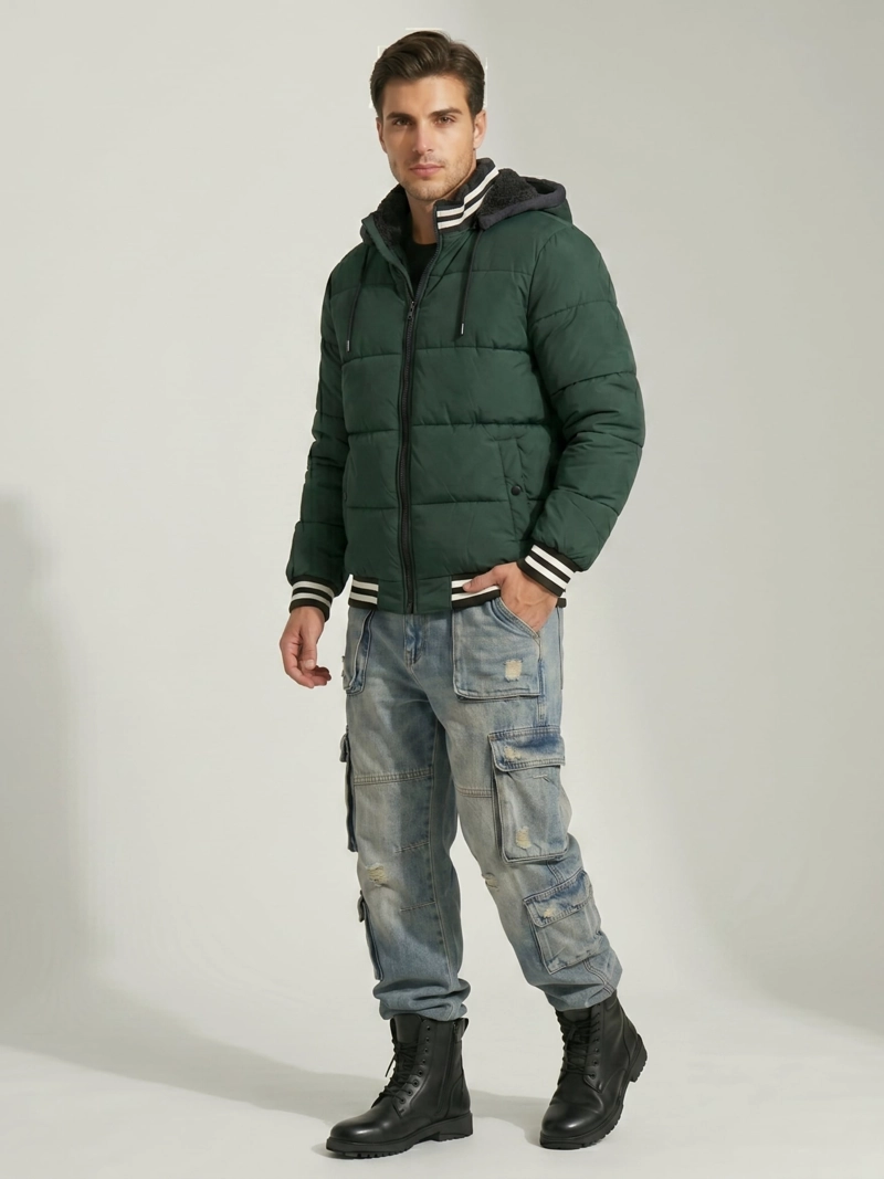 CHAQUETA PARKA FORRO POLAR  HOMBRE BOHEMIA - 2