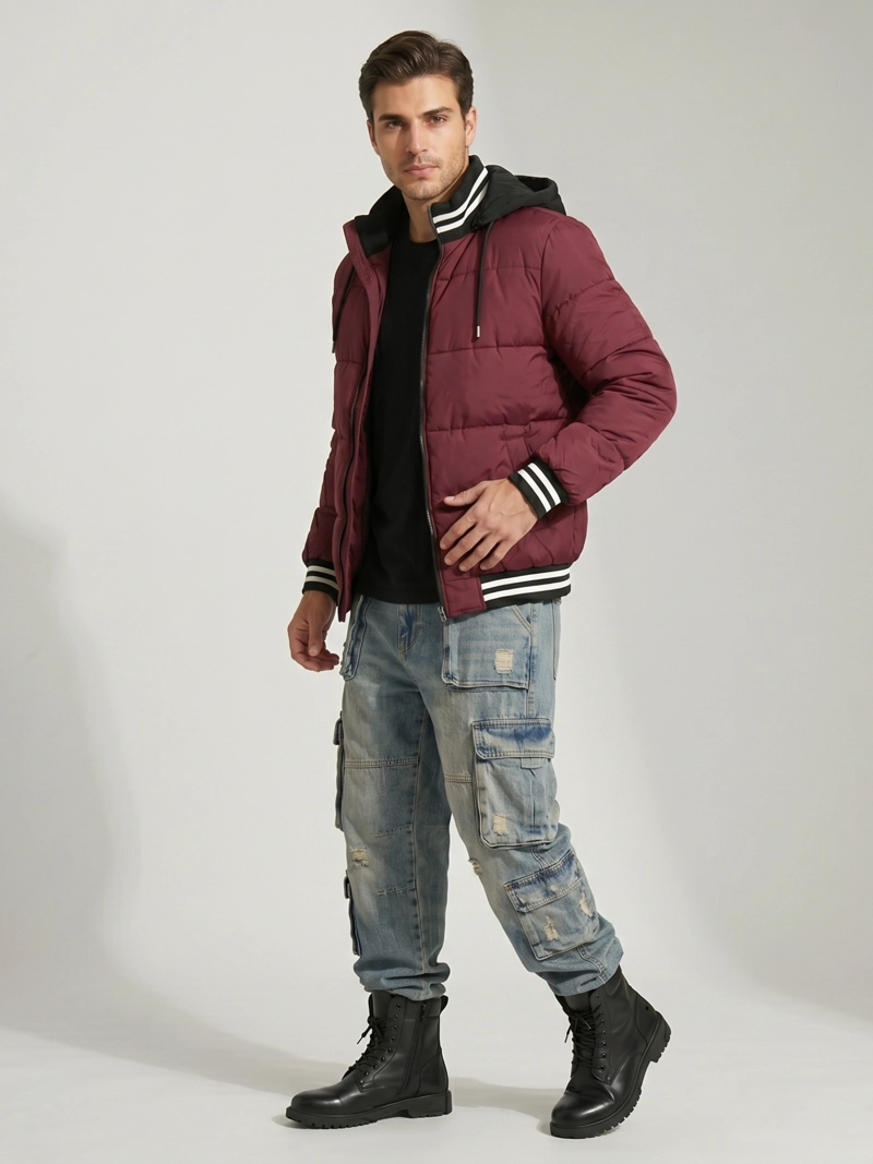 CHAQUETA PARKA FORRO POLAR  HOMBRE BOHEMIA - 2