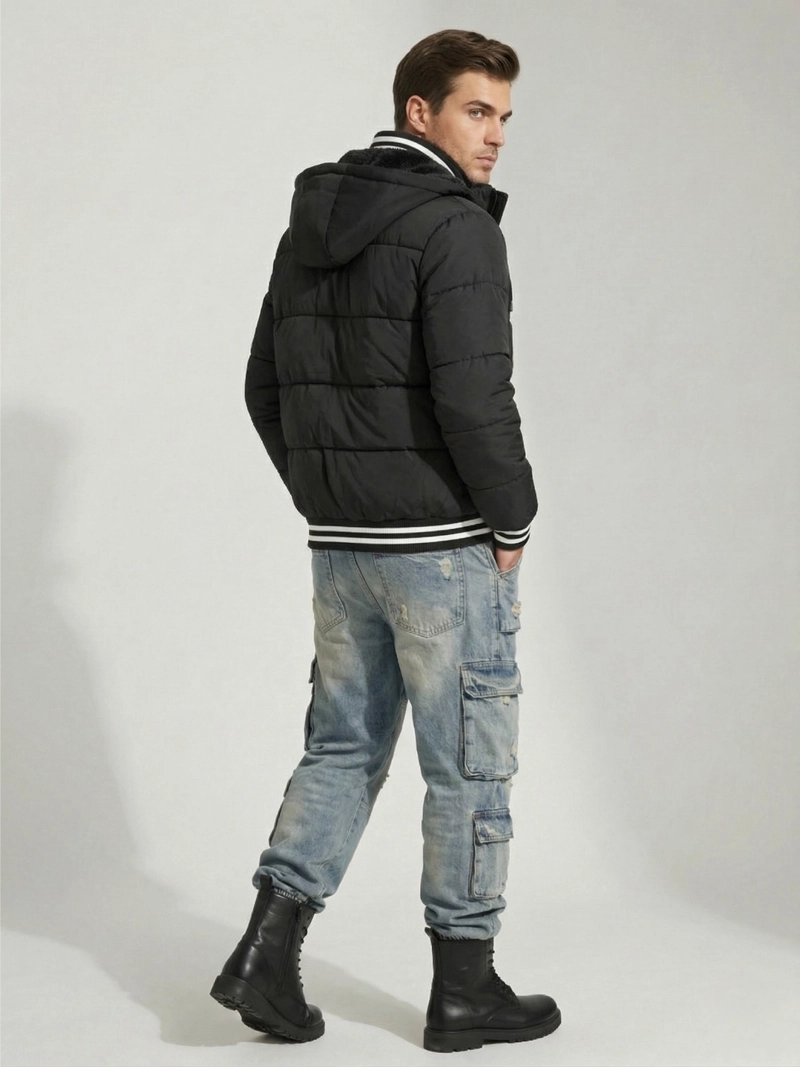 CHAQUETA PARKA FORRO POLAR  HOMBRE BOHEMIA - 3
