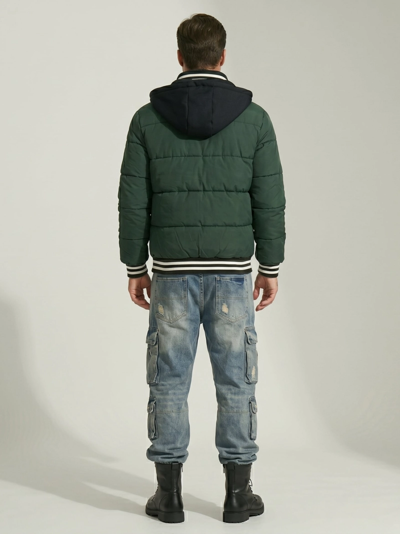 CHAQUETA PARKA FORRO POLAR  HOMBRE BOHEMIA - 3