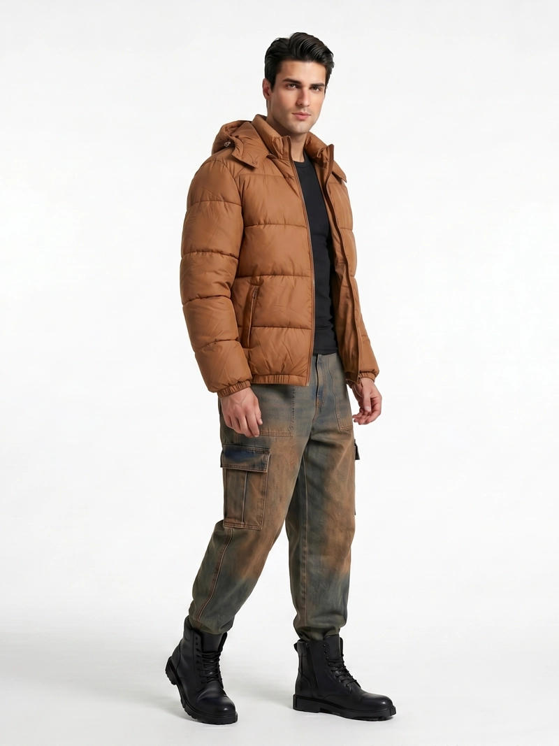 CHAQUETA PARCA ACOLCHADA IMPERMEABLE HOMBRE - 2