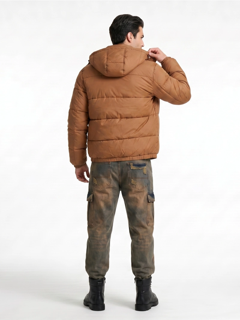 CHAQUETA PARCA ACOLCHADA IMPERMEABLE HOMBRE - 3