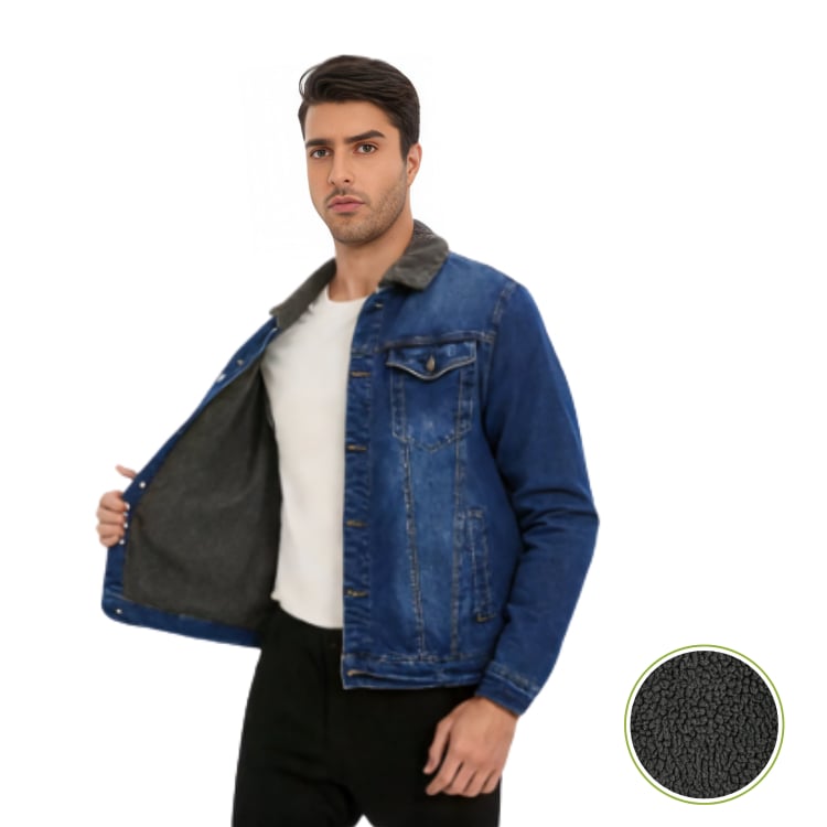 CHAQUETAS DENIM POLAR HOMBRE OASIS GRIS - 2
