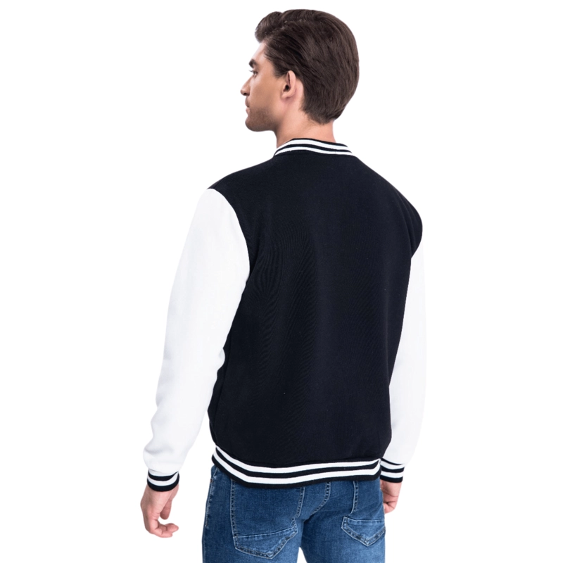 CHAQUETA POLERON UNIVERSITARIA HOMBRE NIGERIA - 4
