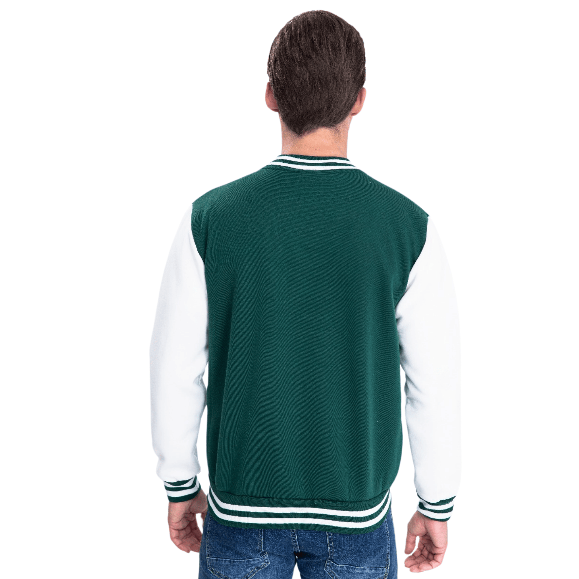 CHAQUETA POLERON UNIVERSITARIA HOMBRE NIGERIA - 5