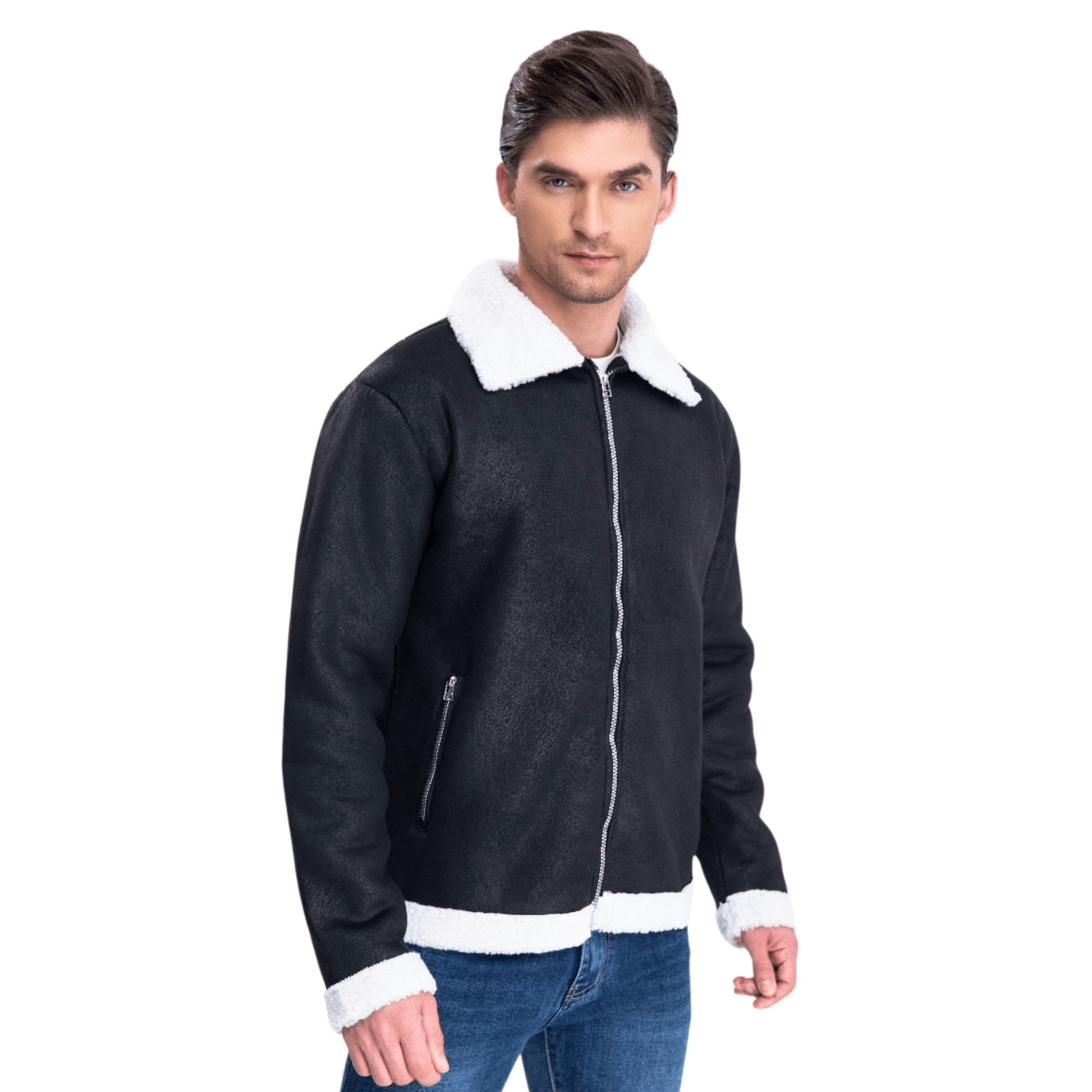 CHAQUETA ECOCUERO SOFT BOSTON HOMBRE - 3