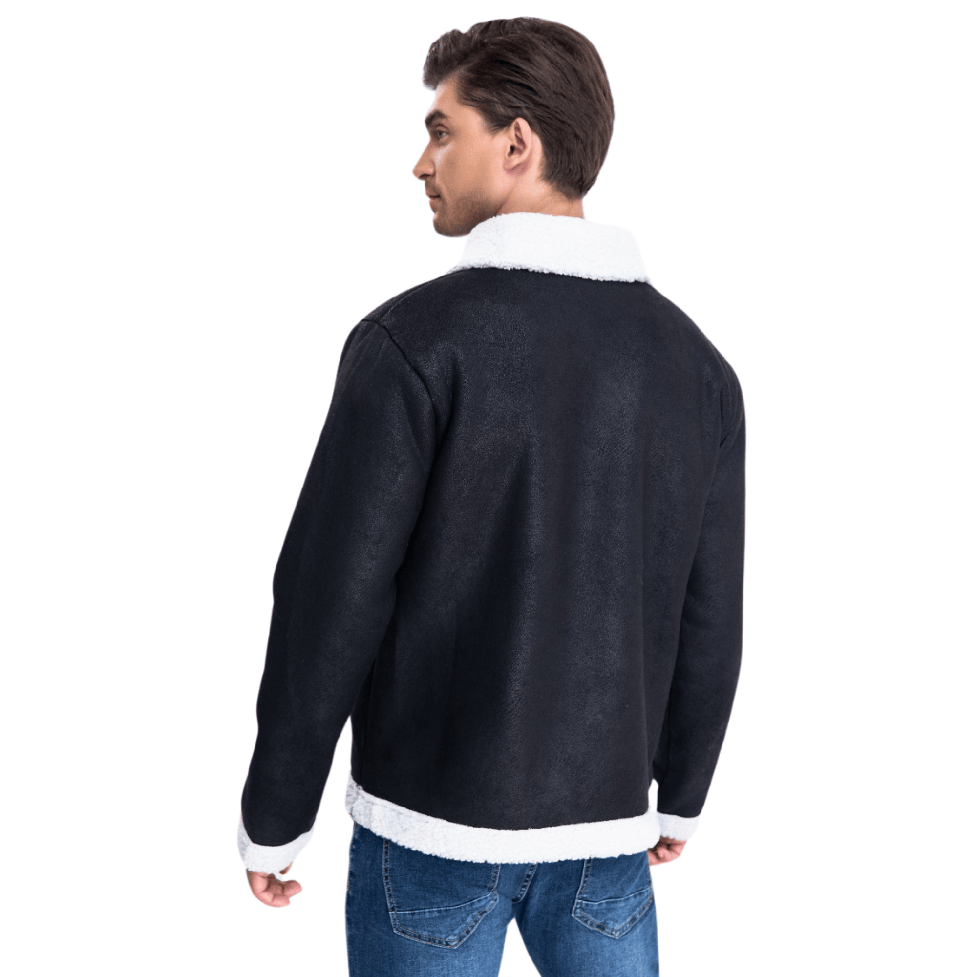 CHAQUETA ECOCUERO SOFT BOSTON HOMBRE - 4