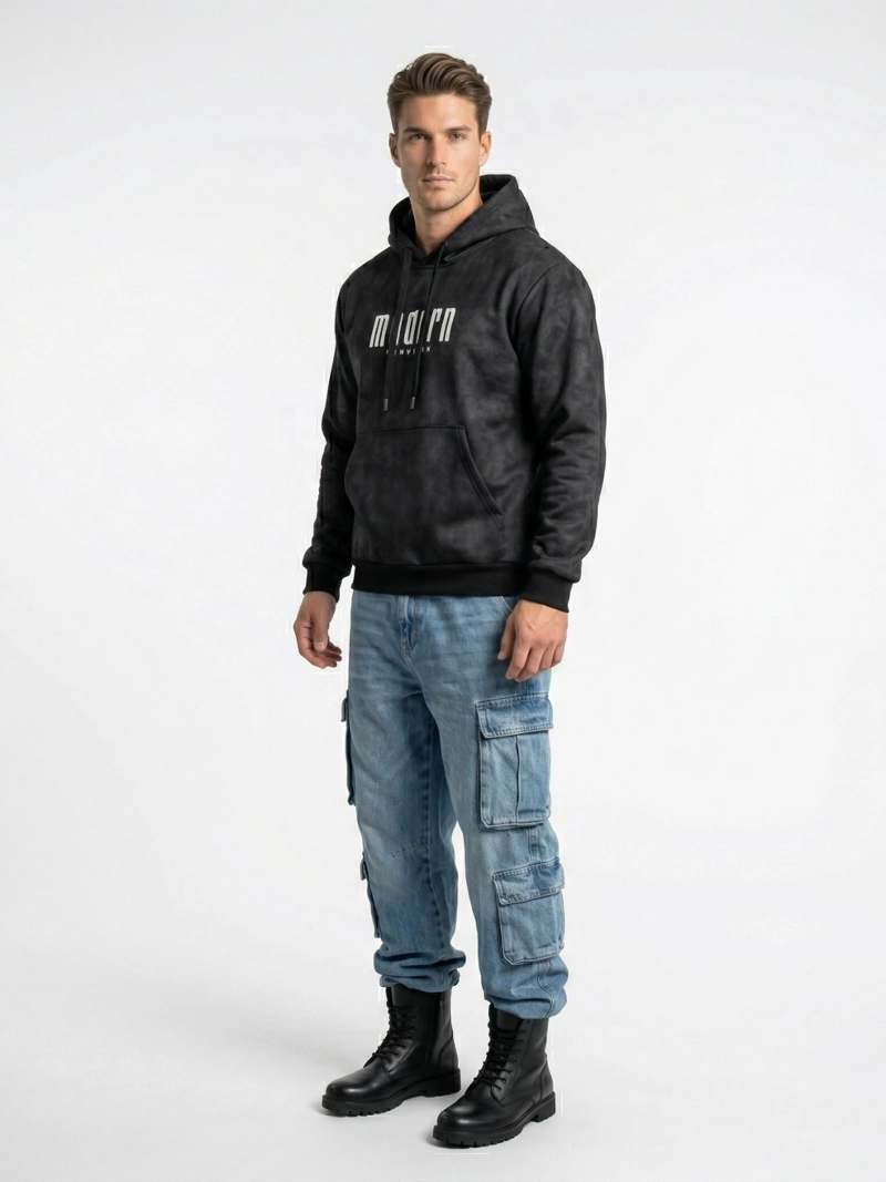 SUETER POLERON HOODIE GRUESO HOMBRE BROOKLYN - 2