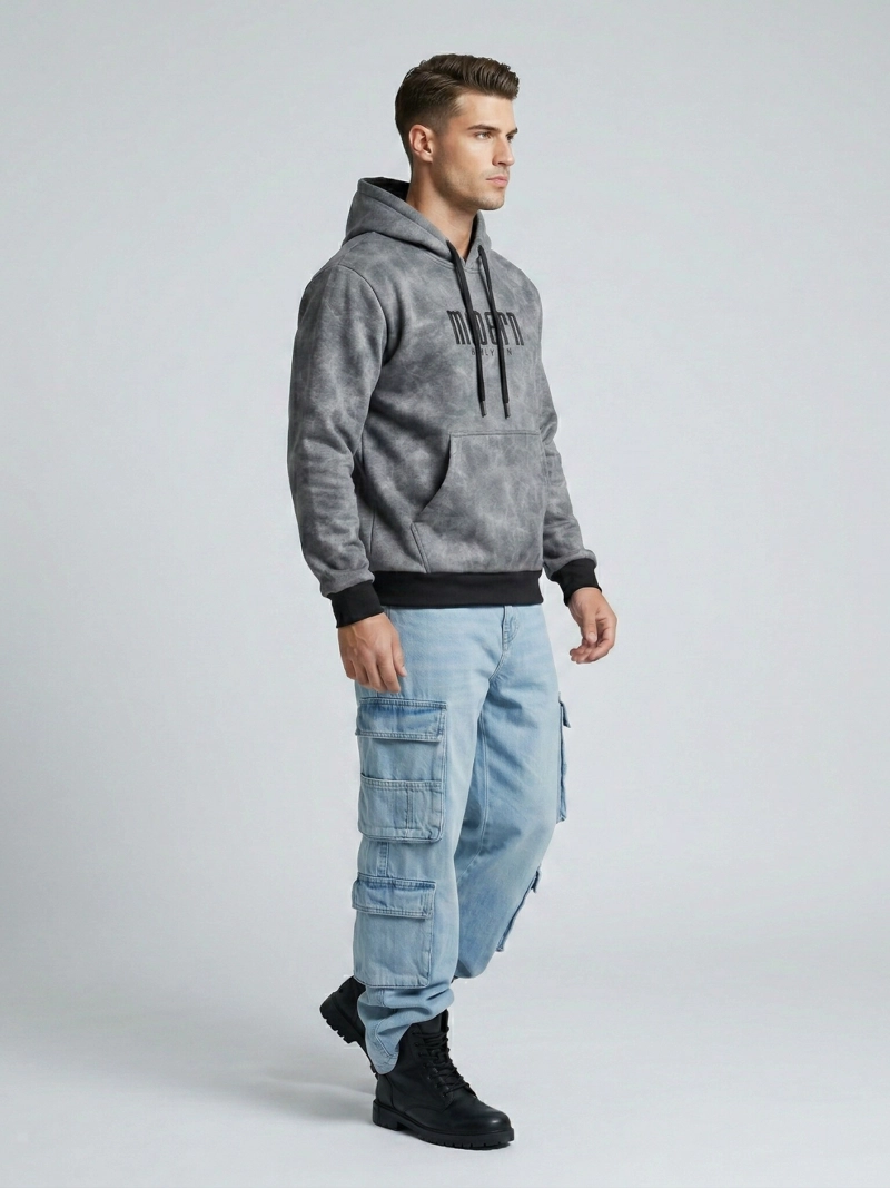 SUETER POLERON HOODIE GRUESO HOMBRE BROOKLYN - 2