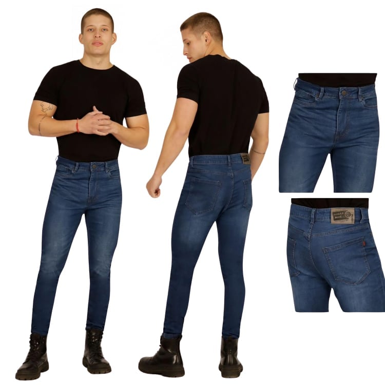 PANTALON JEANS SKINNY HOMBRE - 1