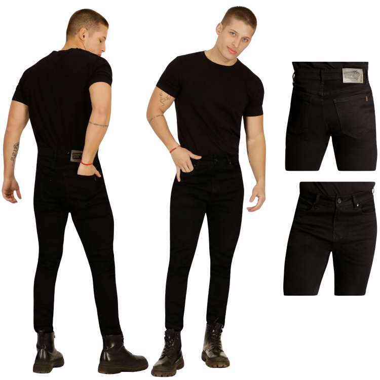 PANTALON JEANS SKINNY HOMBRE - 1