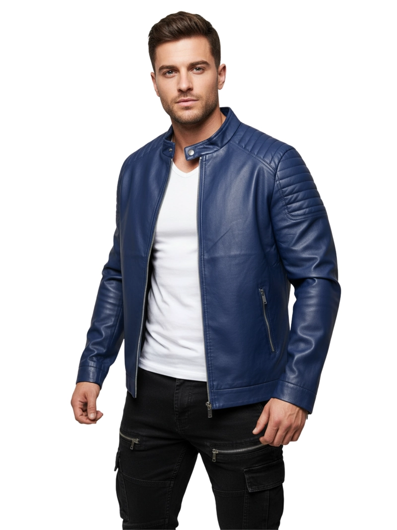 CHAQUETA ECOCUERO SOFT HOMBRE BERLIN - 1