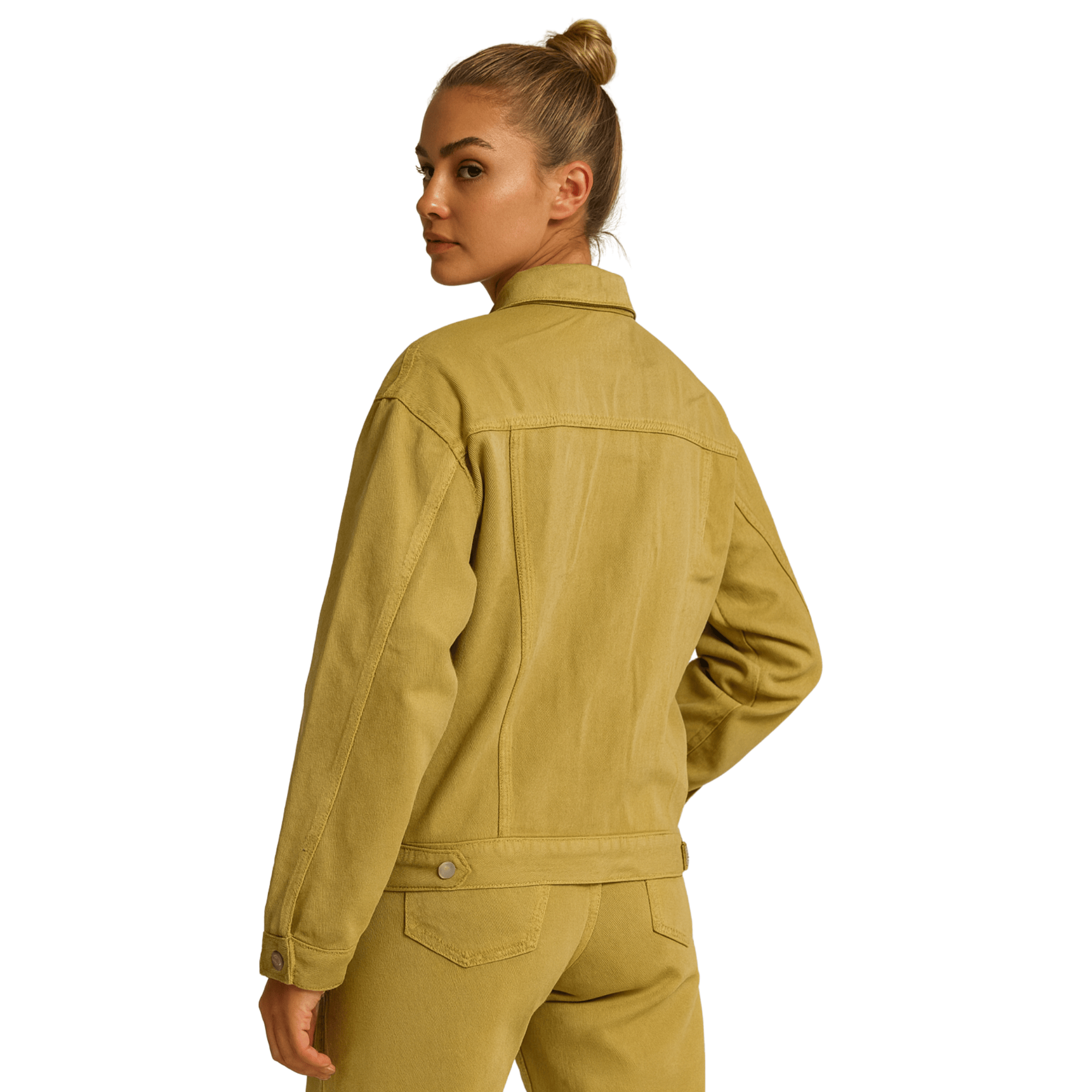 CHAQUETA MEZCLILLA OVERSIZE MUJER RUMANIA - 2