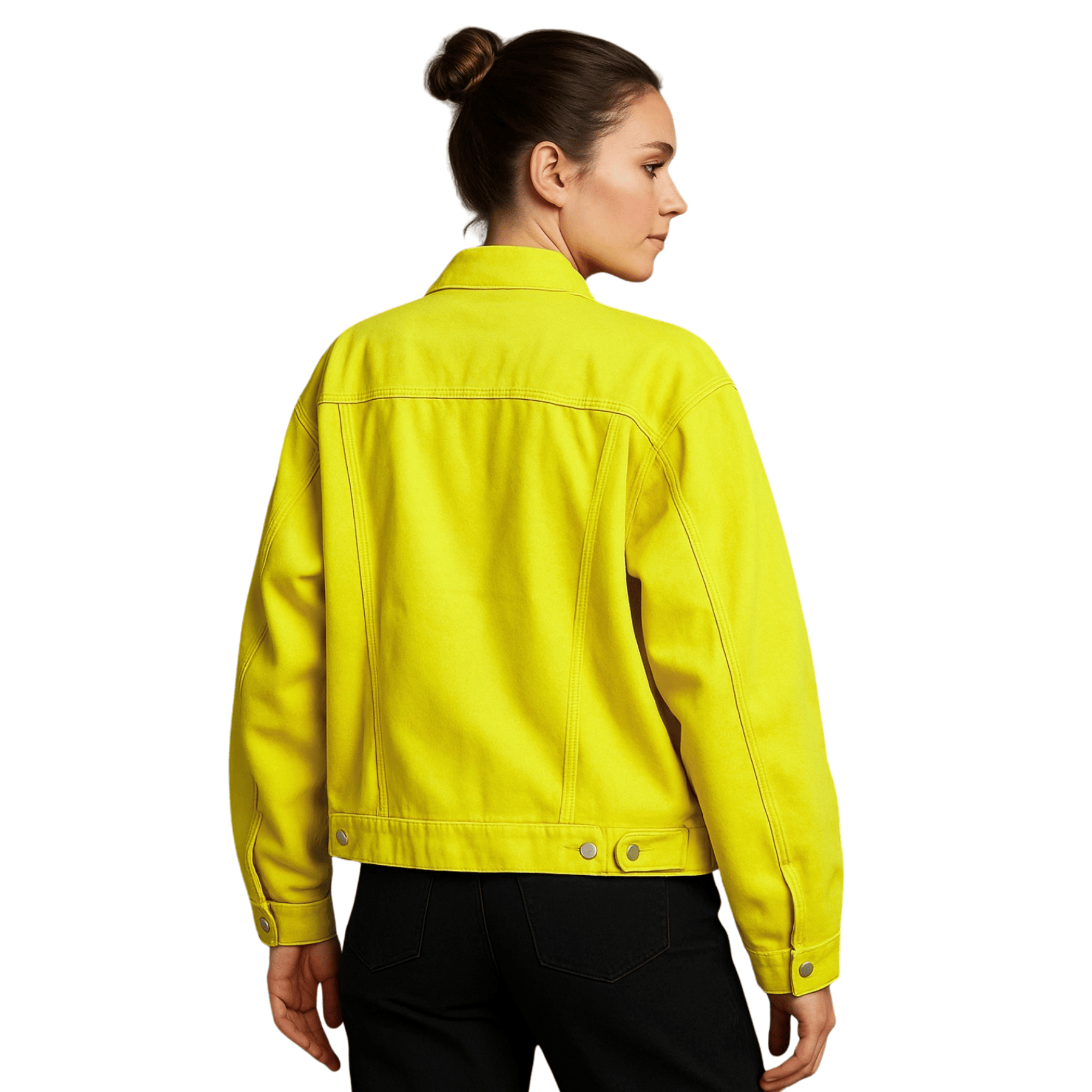 CHAQUETA MEZCLILLA OVERSIZE MUJER RUMANIA - 2