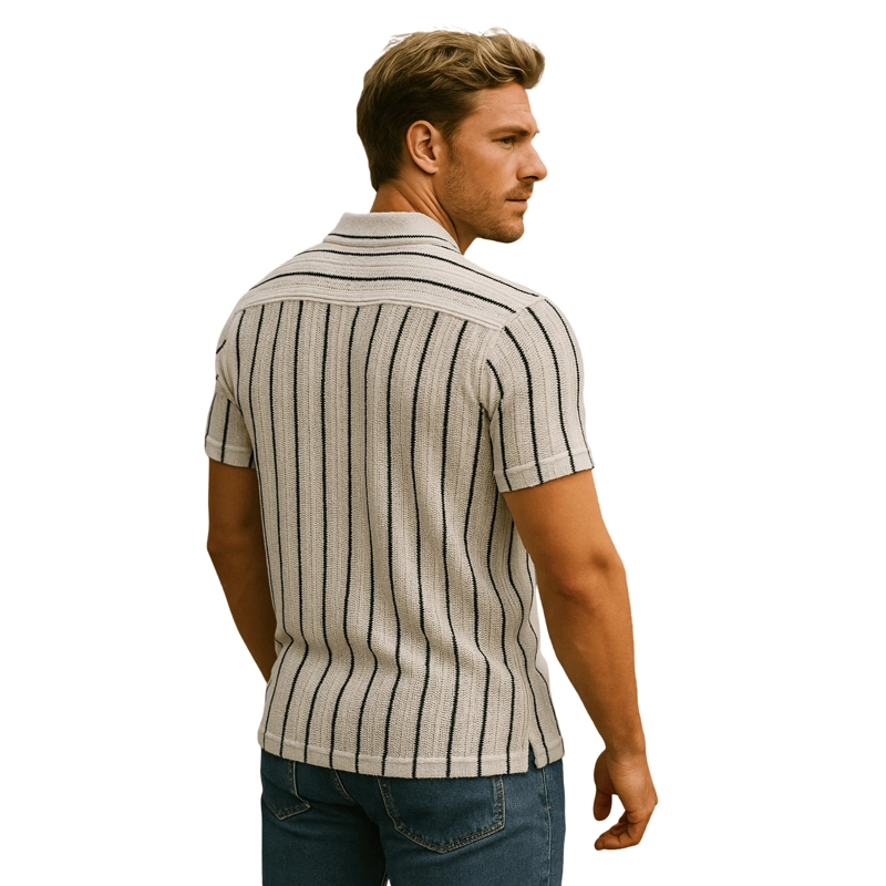 CAMISA TEJIDA MALLA HOMBRE JORDANIA - 2