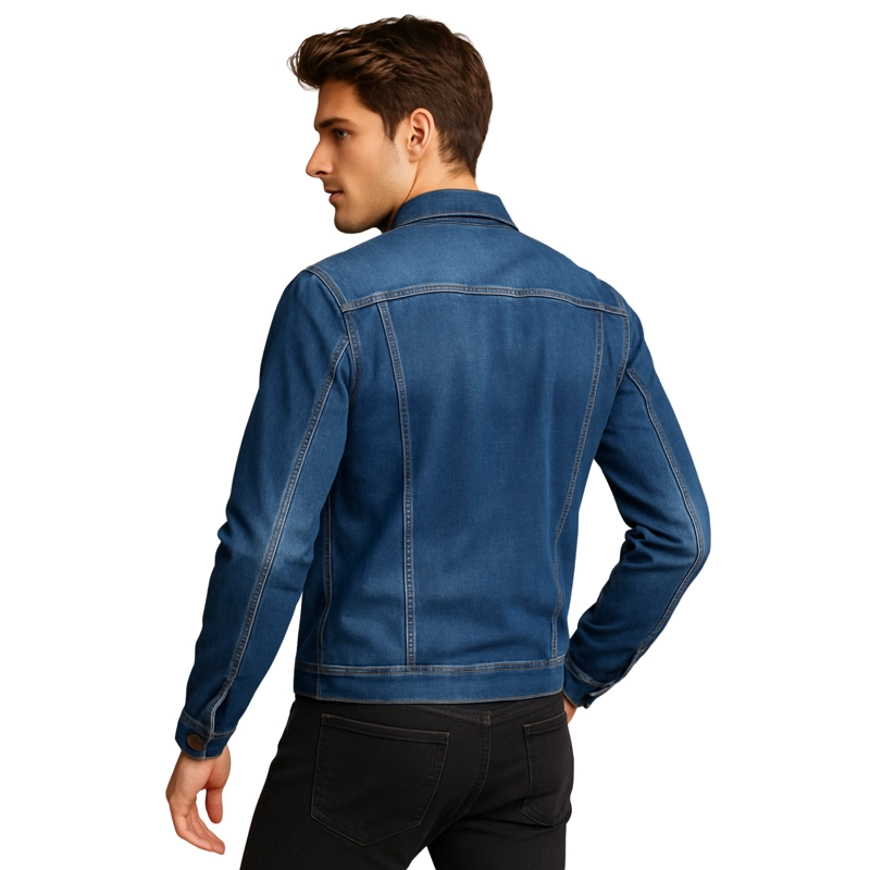 CHAQUETA MEZCLILLA CLASICA HOMBRE - 2