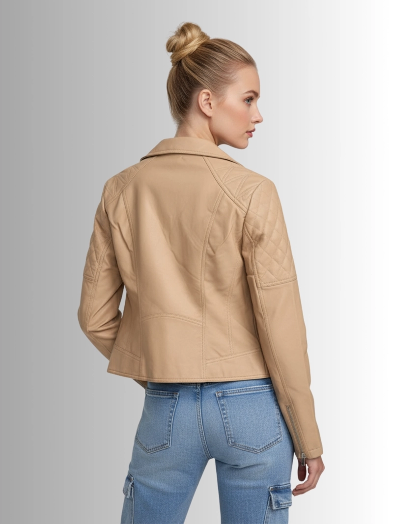 CHAQUETA ECOCUERO AVIADORA MUJER ATENEA - 3
