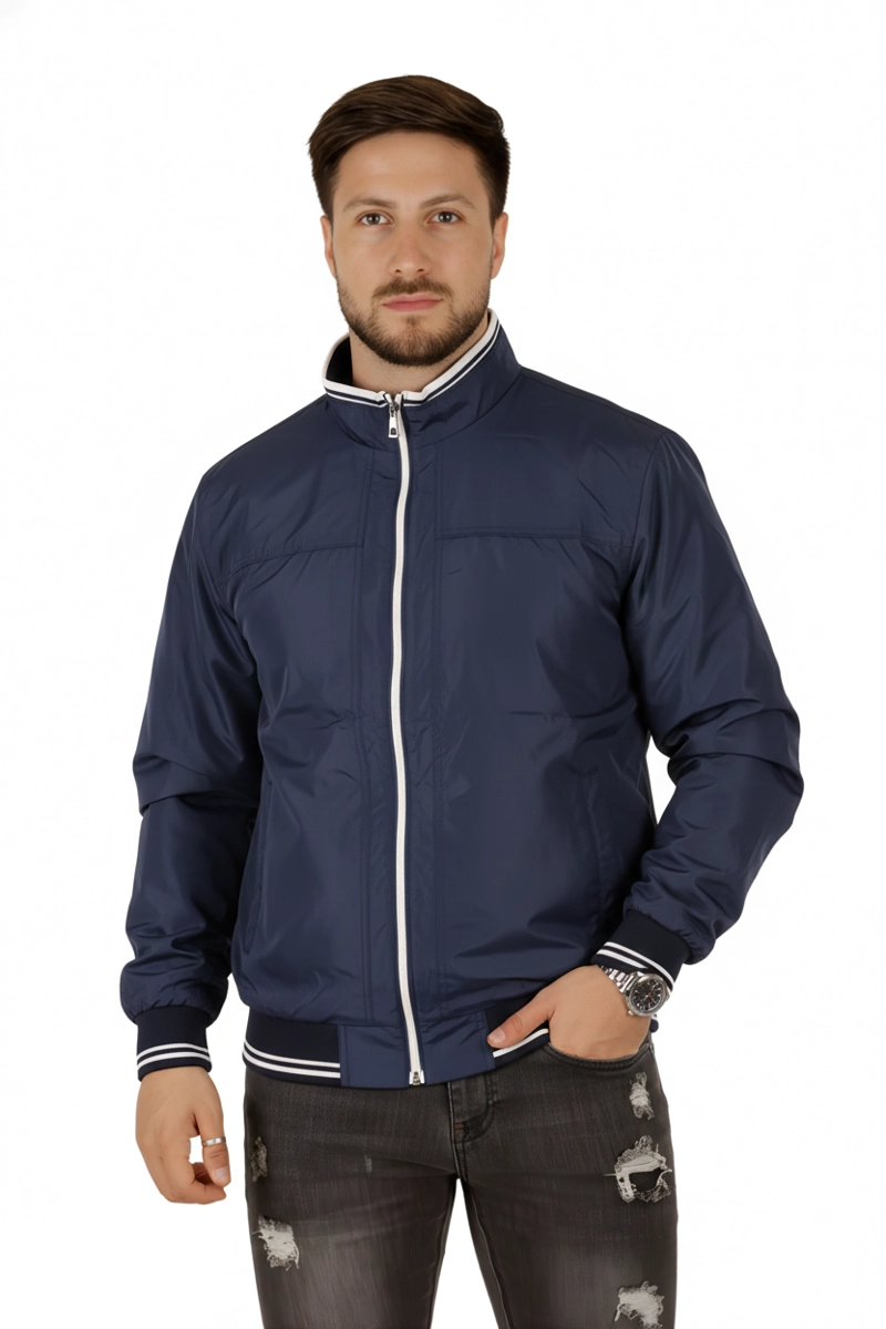 CORTAVIENTOS IMPERMEABLE HOMBRE SIN GORRO - 1
