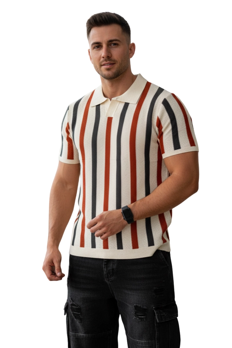 CAMISA POLO TEJIDA HOMBRE BALI - 2