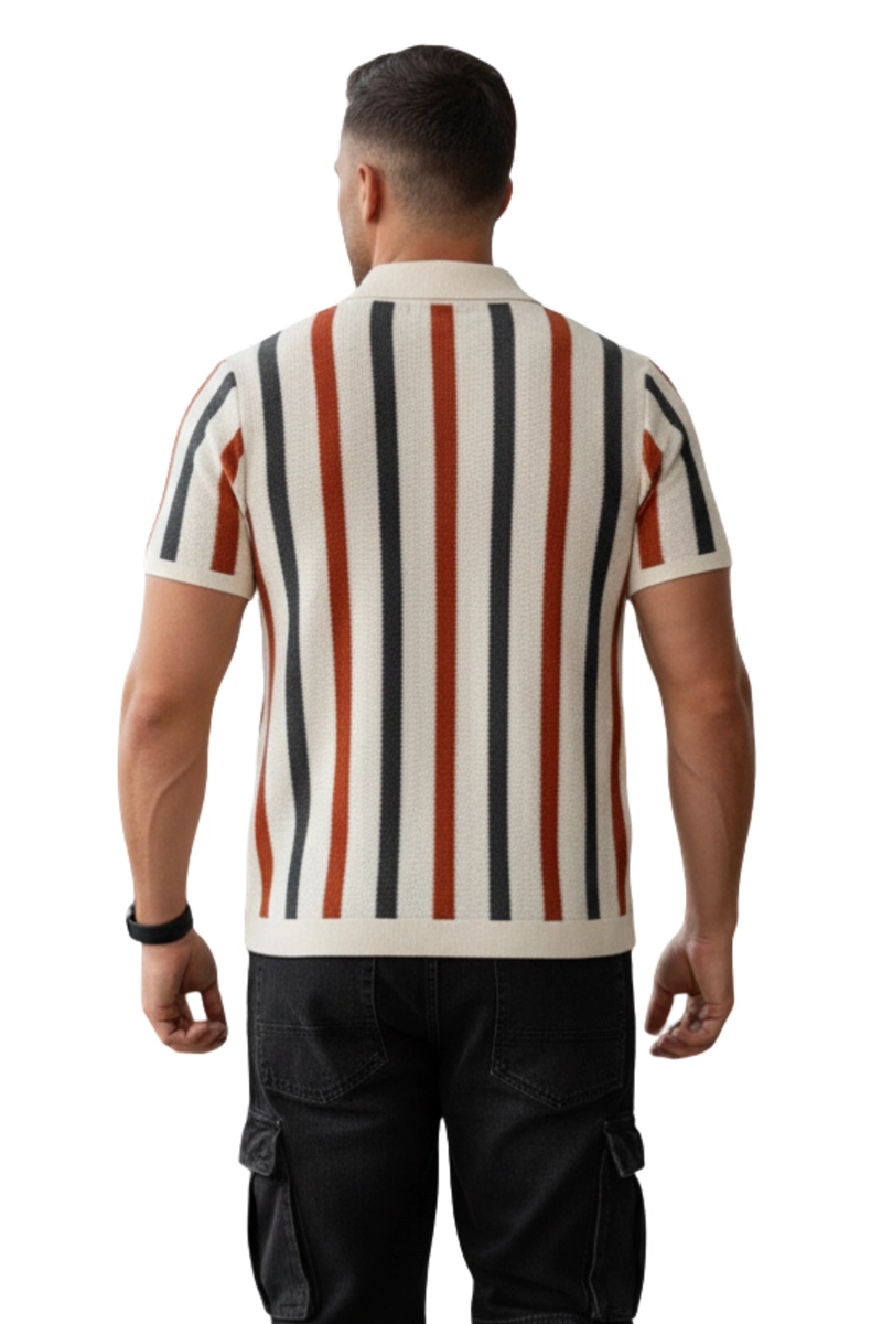 CAMISA POLO TEJIDA HOMBRE BALI - 3