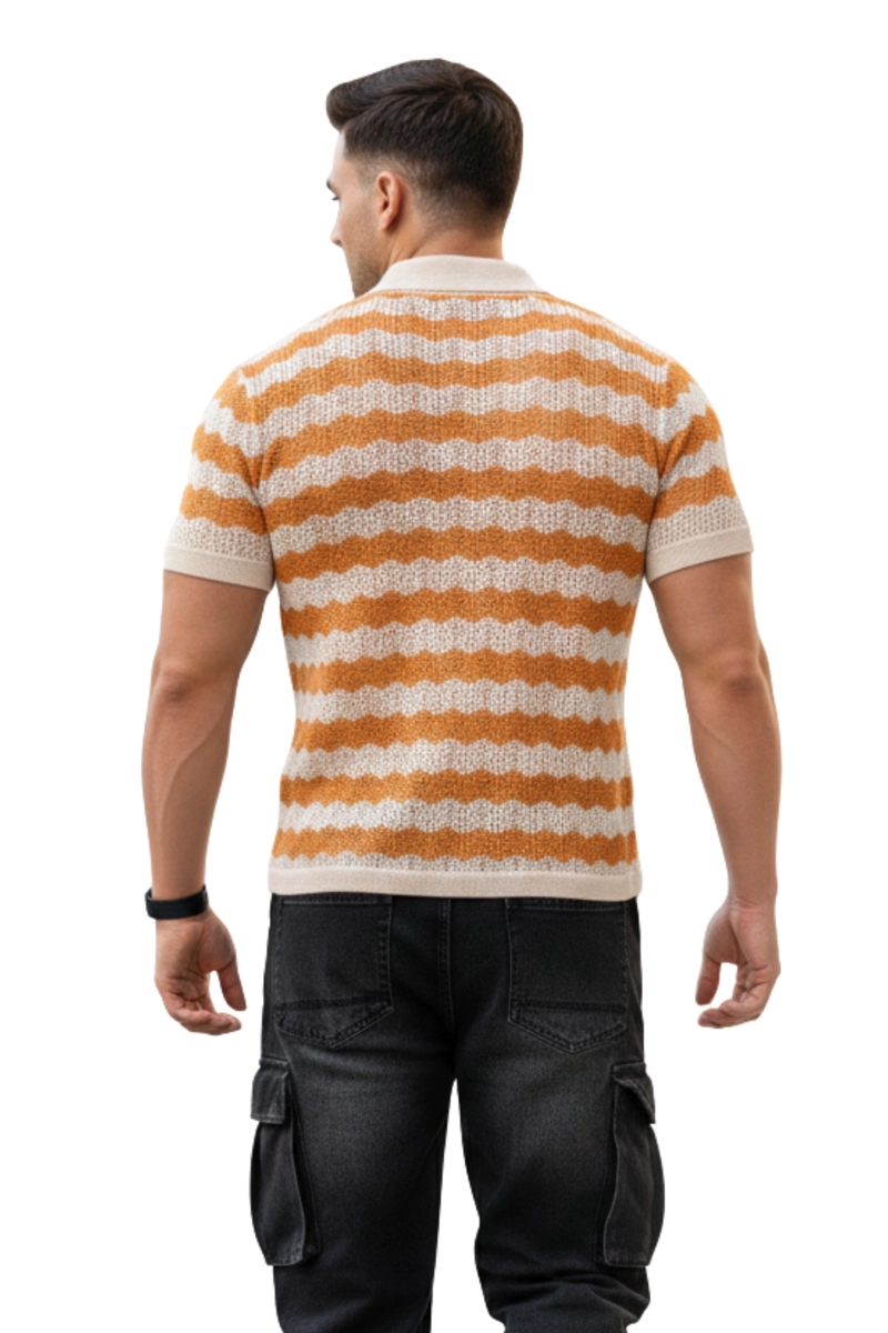 CAMISA TEJIDA HOMBRE WAVE - 2