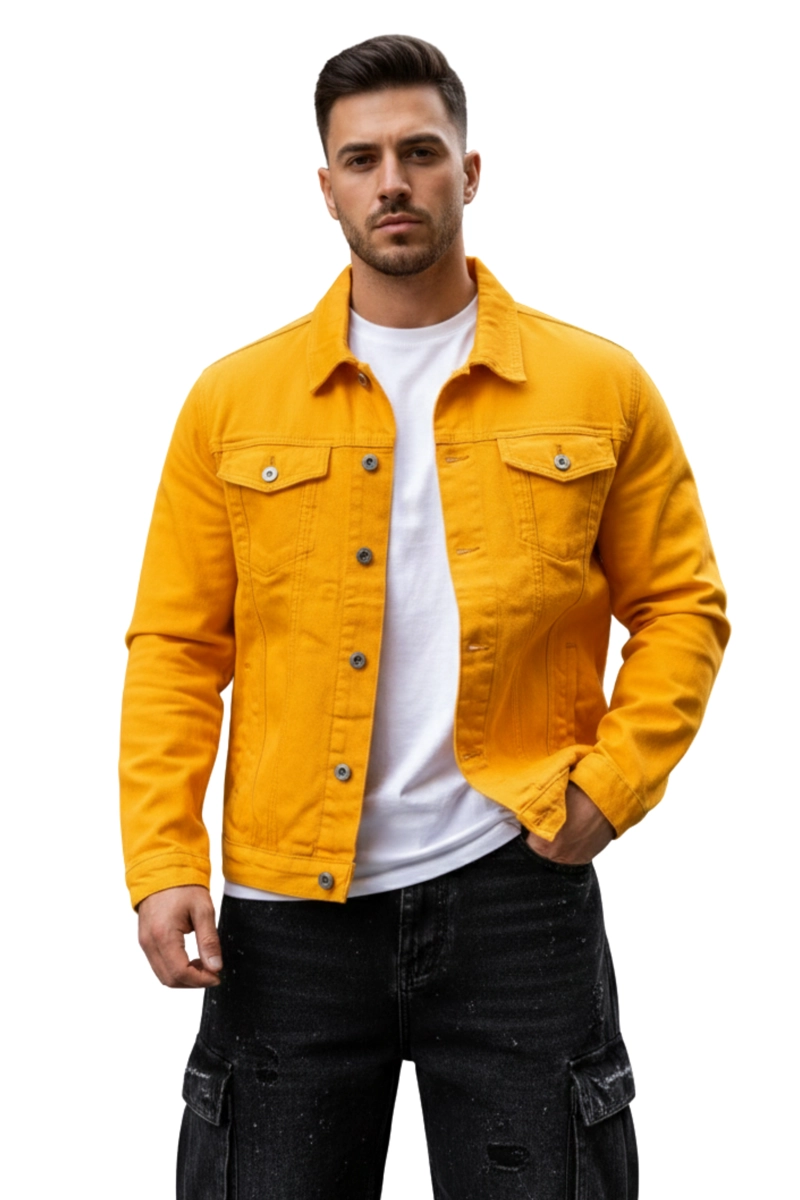 CHAQUETA MEZCLILLA DENIM HOMBRE - 1