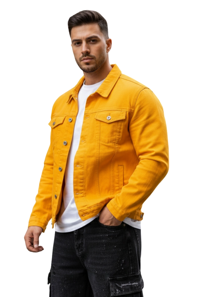 CHAQUETA MEZCLILLA DENIM HOMBRE - 3