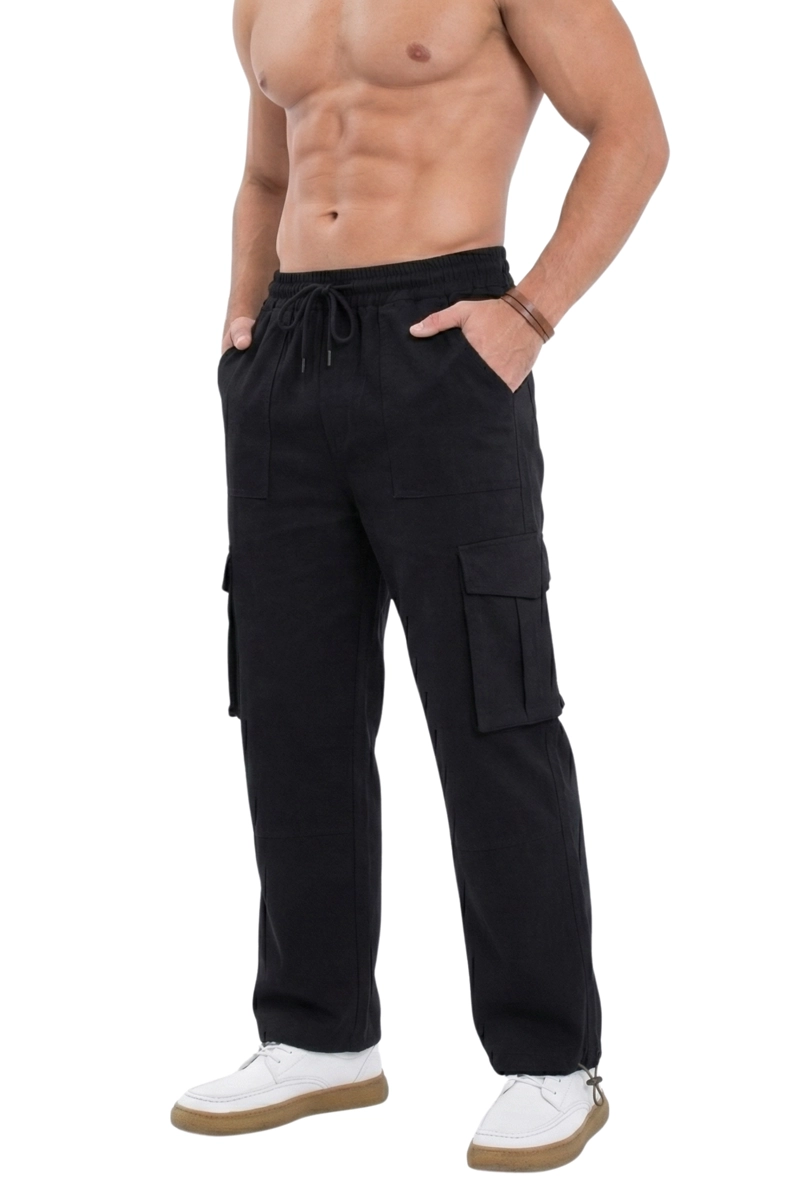 PANTALON CARGO FRESCO DRILL LIVIANO HOMBRE - 2