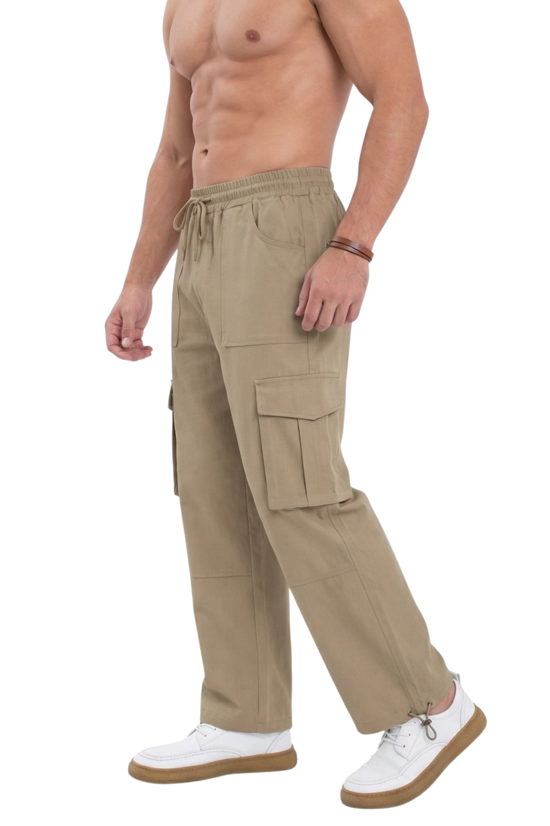 PANTALON CARGO FRESCO DRILL LIVIANO HOMBRE - 2
