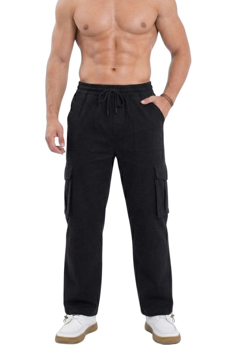 PANTALON CARGO FRESCO DRILL LIVIANO HOMBRE - 3